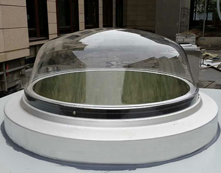 半球形采光罩节点图-导光管采光系统
